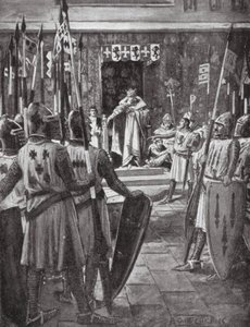 Enrico III e i baroni da Arthur David (after) McCormick