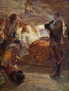 La morte di Sir Francis Drake da Arthur David (after) McCormick