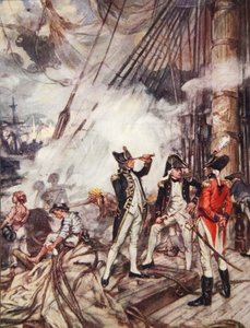 Admirals All, illustrazione da Drakes Drum and Other Songs of the Sea di Henry Newbolt