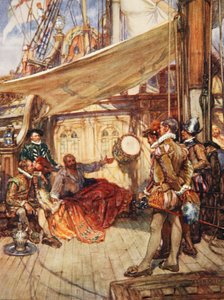 Tamburo di Drake, illustrazione da 