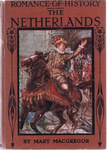 Design della copertina anteriore, illustrazione da Romance of History: The Netherlands