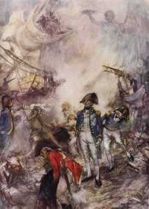 Nelson a Trafalgar da Arthur David McCormick