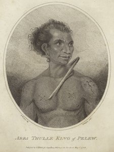 Ritratto di Abba Thulle, re di Pelew da Arthur Devis