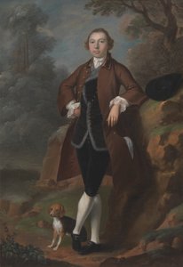 William Farington di Shawe Hall, Lancashire da Arthur Devis