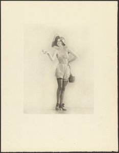 [Donna in lingerie] da Arthur F. Kales