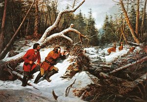 Prima neve da Arthur Fitzwilliam (after) Tait