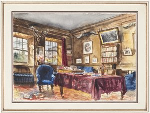 Stanza di Pynson Wilmot Bennitt, Trinity College, Oxford da Arthur Frederick Payne
