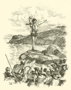Le avventure di Sir Artegall, il gigante con le bilance da Arthur George Walker