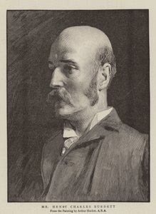 Mr Henry Charles Burdett da Arthur Hacker