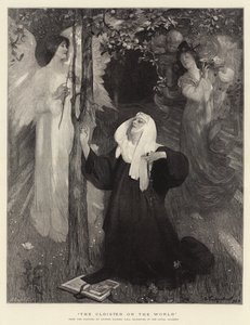 Il chiostro o il mondo da Arthur Hacker