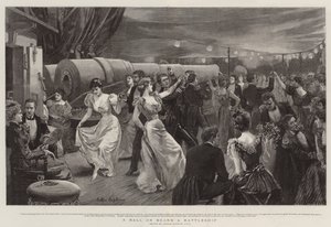 Un ballo a bordo di una nave da guerra da Arthur Hopkins