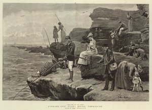 Pesca al largo di Filey Brigg, Yorkshire