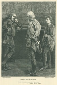 Illustrazione per Amleto da Arthur Hopkins