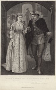 Re Enrico VIII e Anna Bolena da Arthur Hopkins