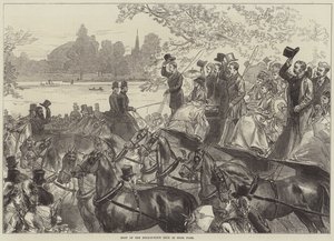 Riunione del Four-in-Hand Club a Hyde Park da Arthur Hopkins