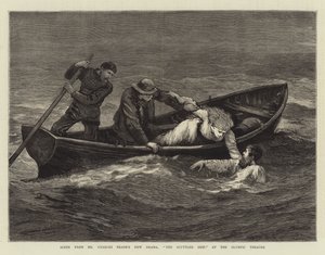 Scena dal nuovo dramma di Mr Charles Reade, La nave affondata, al Teatro Olimpico da Arthur Hopkins
