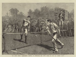 Il campionato di tennis a Wimbledon, il quinto turno della partita di tutti i concorrenti da Arthur Hopkins