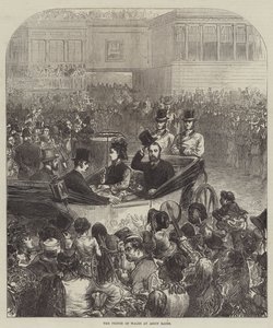 Il Principe di Galles alle corse di Ascot da Arthur Hopkins