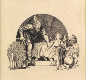 Cavalleria da Arthur Hughes
