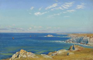 Promontorio di Newquay, Cornovaglia da Arthur Hughes