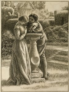 Il quadrante, XIX secolo da Arthur Hughes