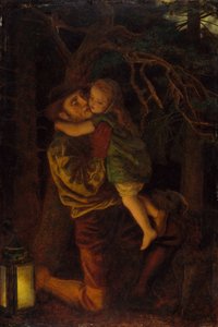 Il bambino perduto, 1866 da Arthur Hughes