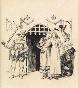 Il diamante del venditore ambulante da Arthur Hughes