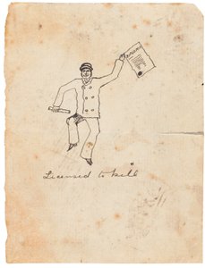 Autoritratto da Arthur Ignatius Conan Doyle