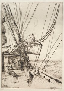 Uomo in mare da Arthur John Trevor Briscoe