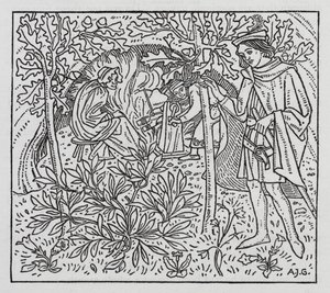 Hans Christian Andersen: Il Giardino del Paradiso da Arthur Joseph Gaskin