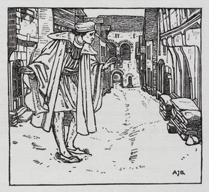 Hans Christian Andersen: Gli Stivali della Fortuna da Arthur Joseph Gaskin