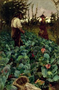 Giardino di cavoli da Arthur Melville