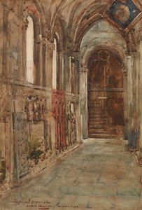 Navata nord della Cattedrale di St. Magnus, Kirkwall da Arthur Melville