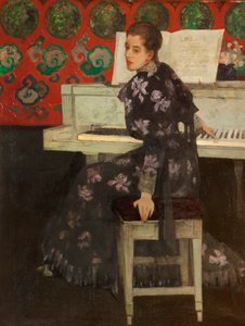 Il Pianoforte Bianco da Arthur Melville