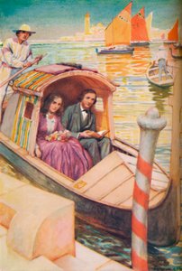 I Browning nella città della gondola, c1925 da Arthur Percy Dixon