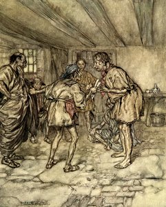Sogno di una notte di mezza estate da Arthur Rackham