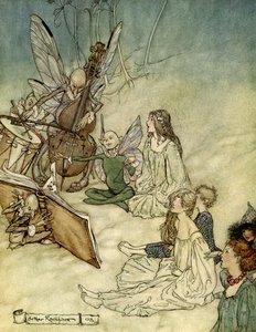 Sogno di una notte di mezza estate da Arthur Rackham