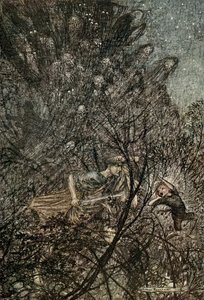 Sogno di una notte di mezza estate da Arthur Rackham