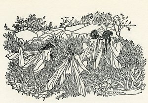 Sogno di una notte di mezza estate da Arthur Rackham