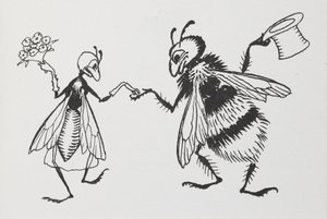 Una mosca e un
