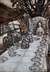 Alice nel paese delle meraviglie da Arthur Rackham