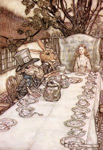 Le avventure di Alice nel paese delle meraviglie di Lewis Carroll da Arthur Rackham