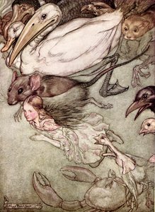 Le Avventure di Alice nel Paese delle Meraviglie di Lewis Carroll da Arthur Rackham