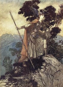 Brunilde. Illustrazione per L