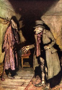 Canto di Natale di Charles Dickens da Arthur Rackham