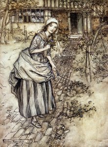 Illustrazione di Arthur Rackham per Il Sogno di una Notte di Mezza Estate di William Shakespeare da Arthur Rackham