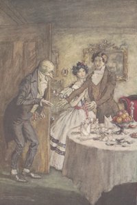 Sono io, tuo zio Scrooge da Arthur Rackham
