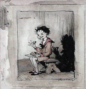 Little Jack Horner, illustrazione da 