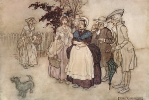 Rip Van Winkle, 1907 da Arthur Rackham