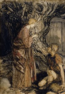 Siegmund e Sieglinde, Illustrazione da L